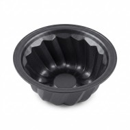 Forma rotunda teflonata 12 cm pentru briose cozonac budinca copt cuptor Adison